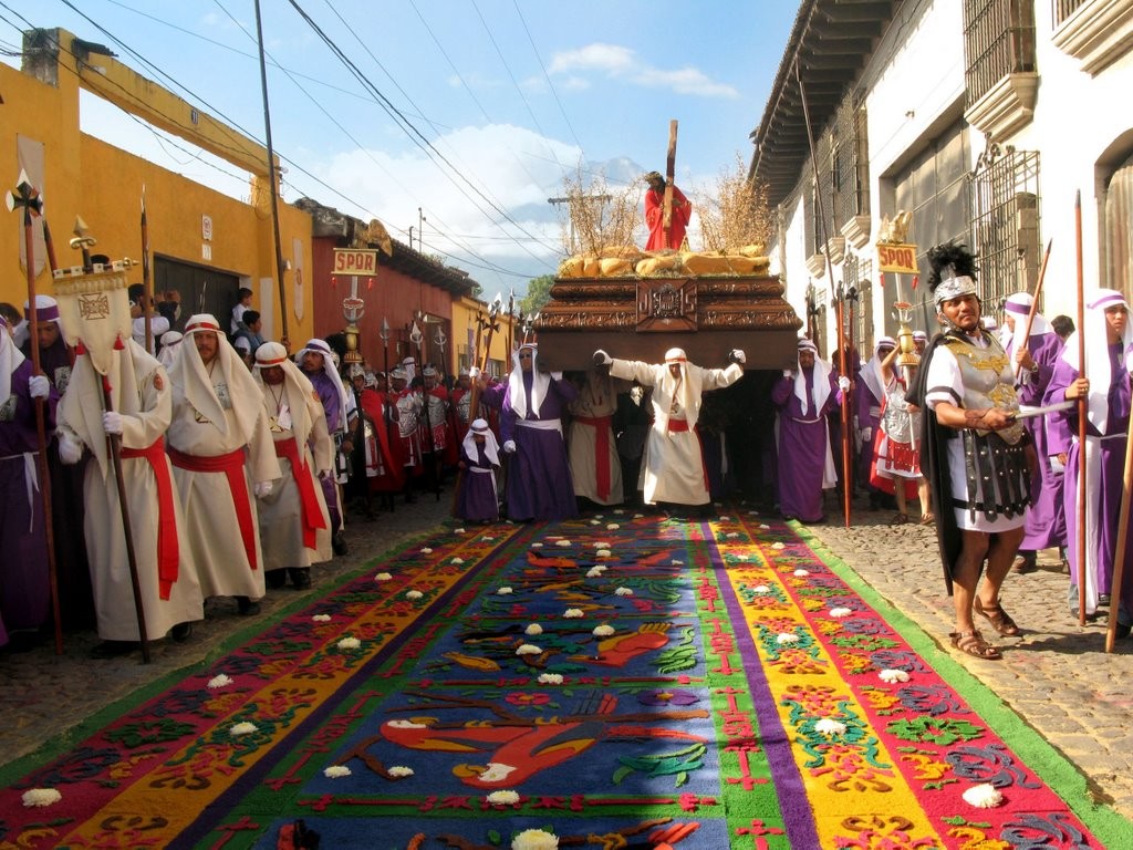 easter week antigua guatemala